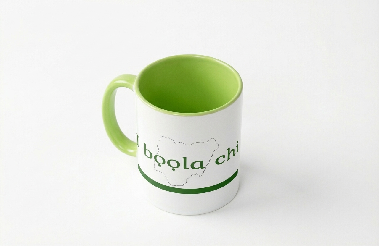 Set of 2 - Igbo, Green and White (11 Ounces) view 3